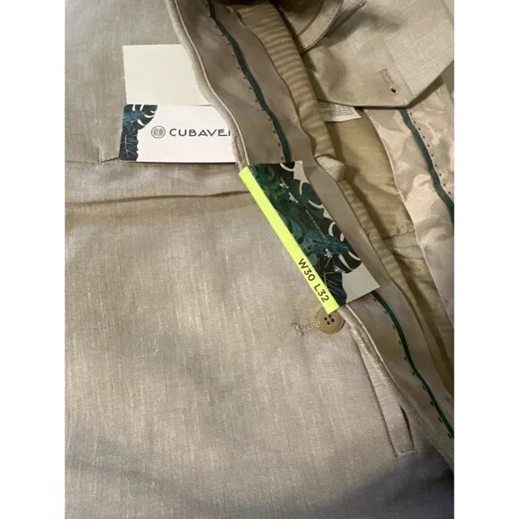 💖Cubavera Suitcase to Sunset linen blend pant - Picture 4 of 6